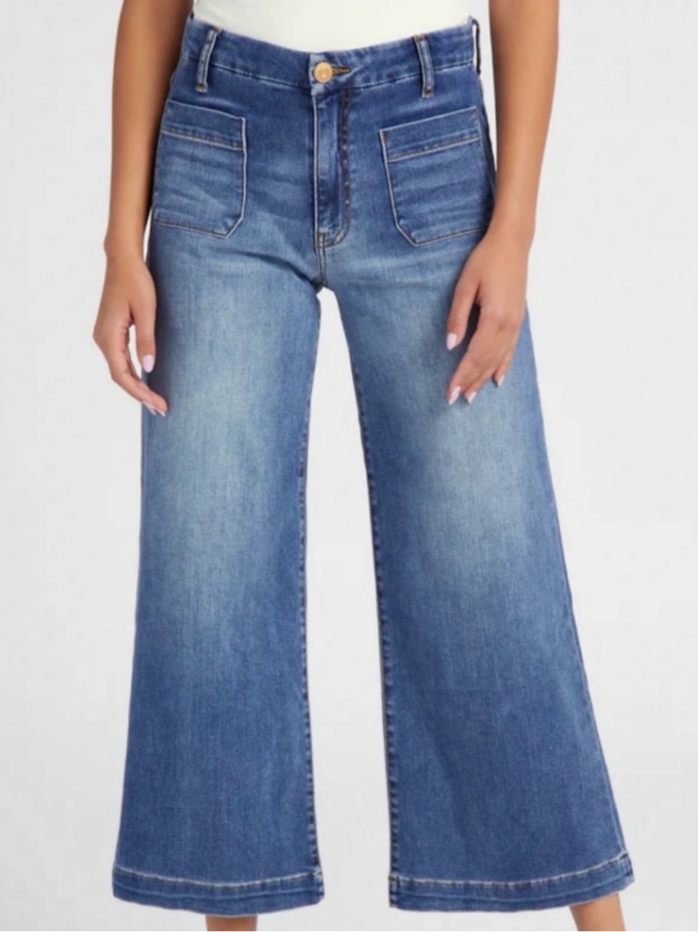Kut from the kloth meg wide leg jeans size 0